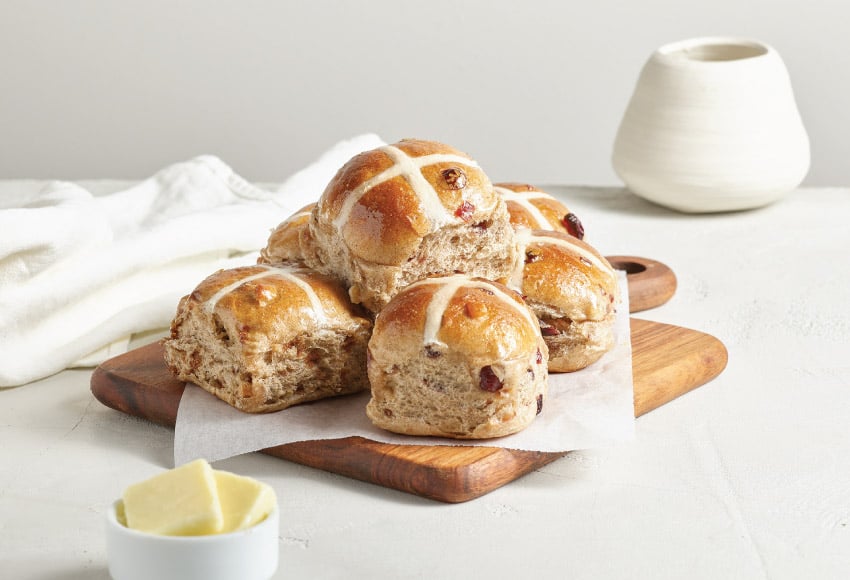 Charcuterie with Hot Cross Bun Crostini Recipe