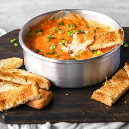 Loaded Cream Cheese Dip with Sourdough