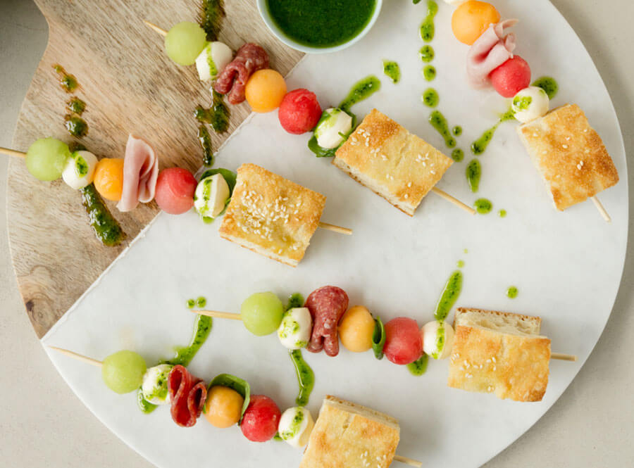 Italian-Inspired Skewers Recipe
