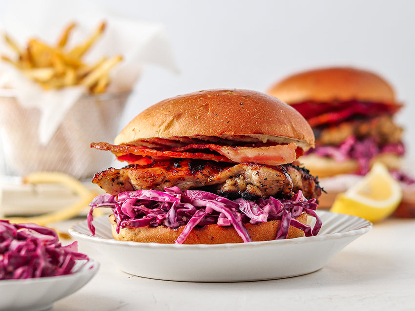 Grilled Lemon Pepper Chicken Sandwich Recipe