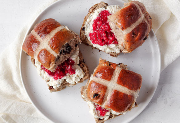 Hot Cross Bun Toasted Delight