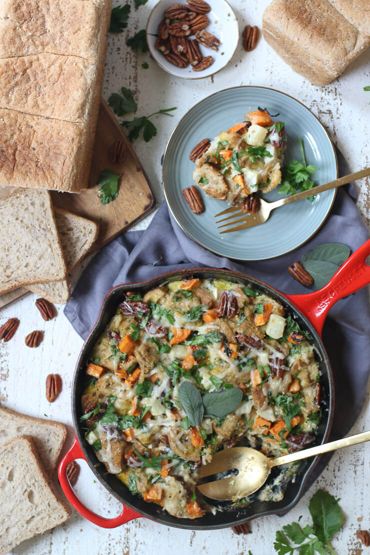 LowFOD Fall Vegetable Strata