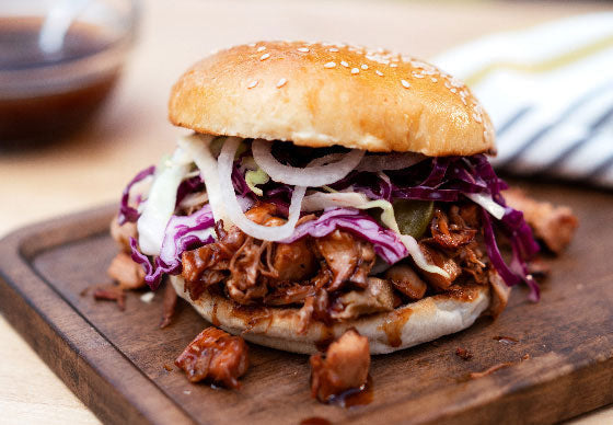 Pulled Jackfruit Sandwich