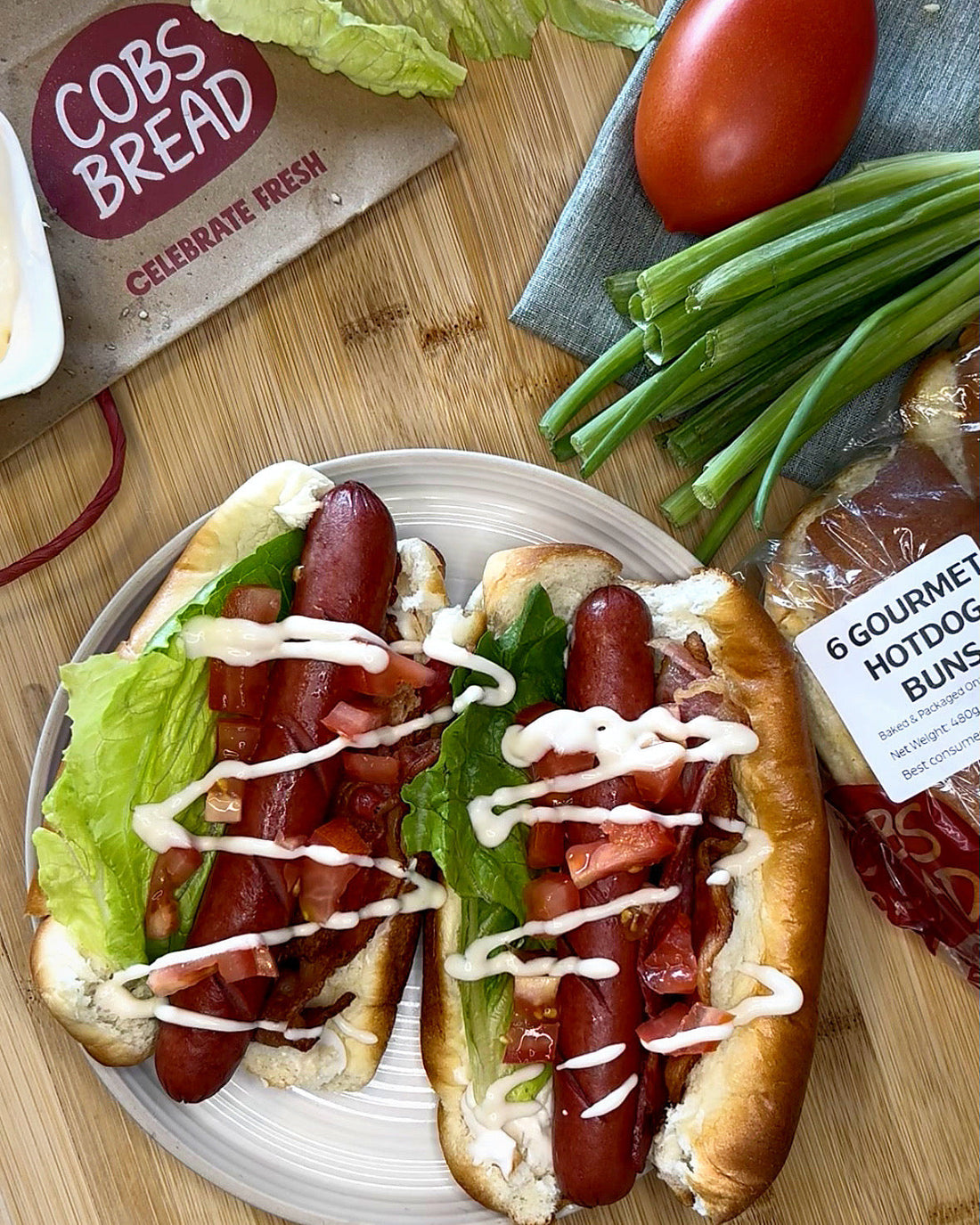 Loaded BLT Hot Dog
