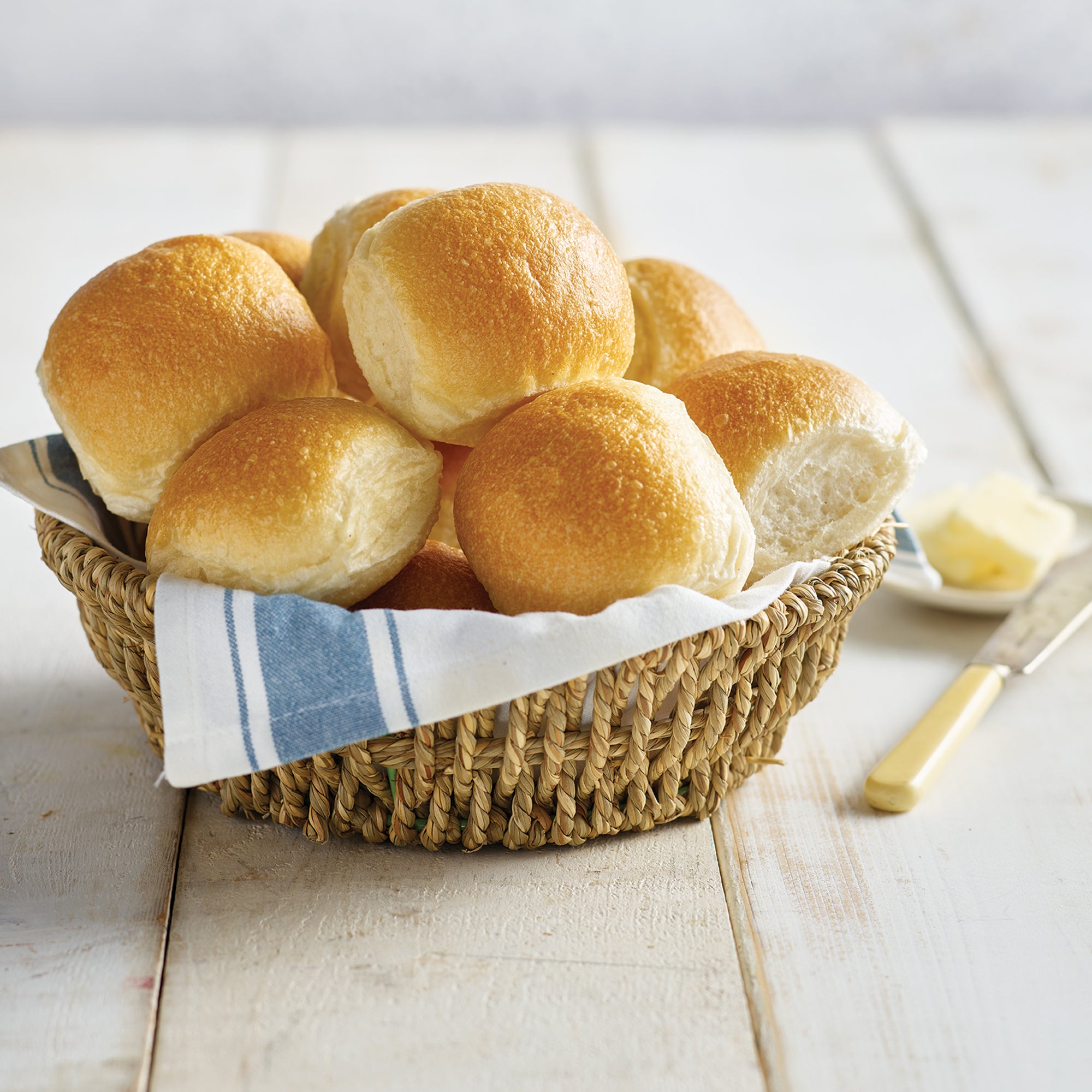 White Dinner Roll