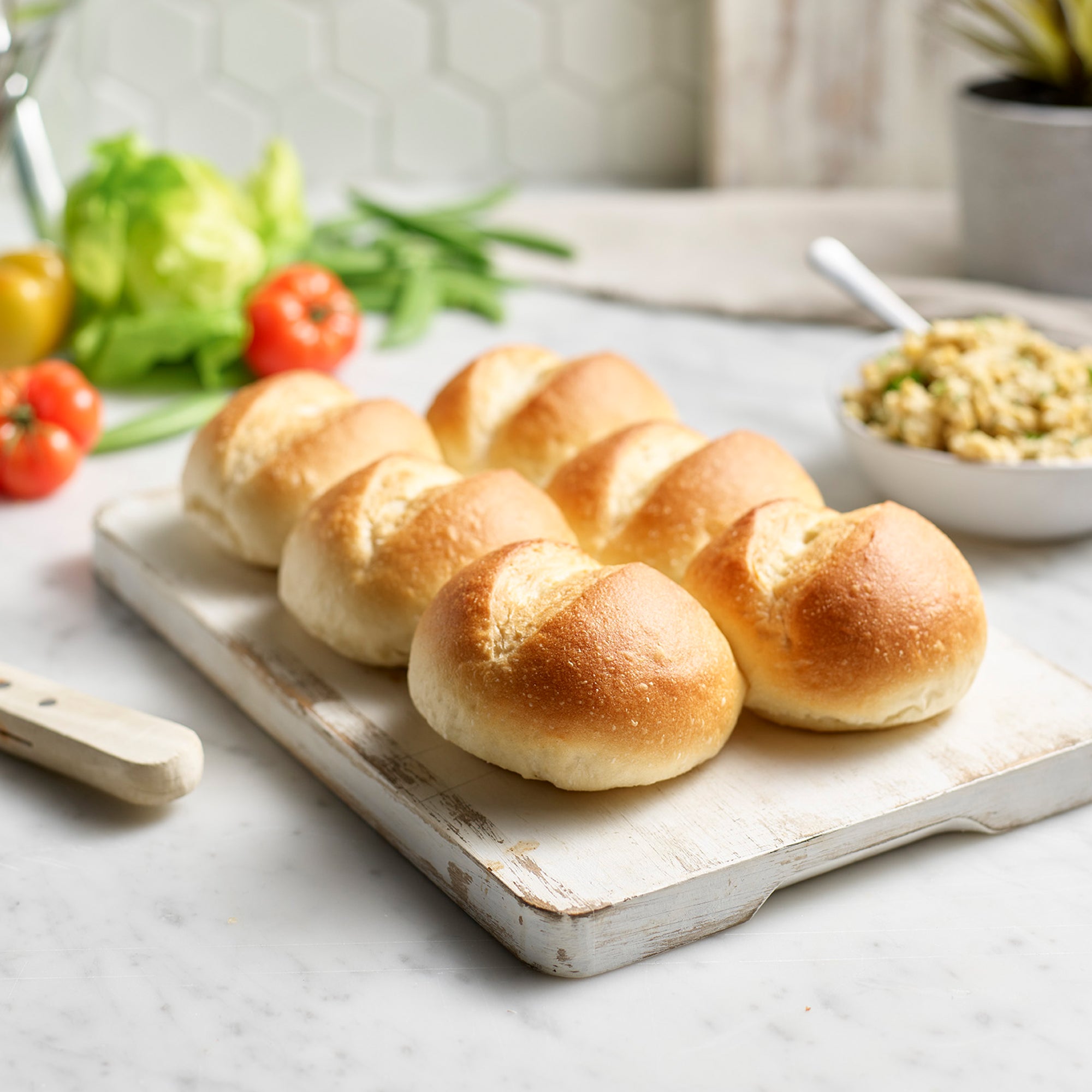 High Fiber Lunchbox Buns 6-pack