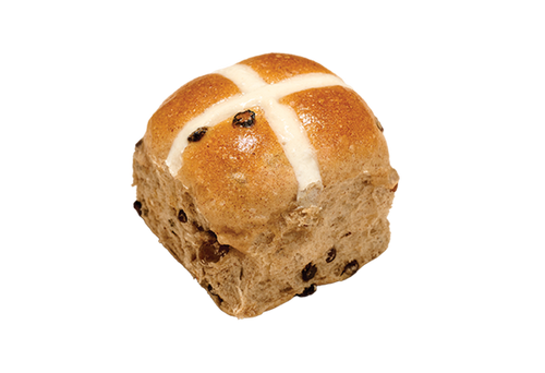 Traditional Hot Cross Bun