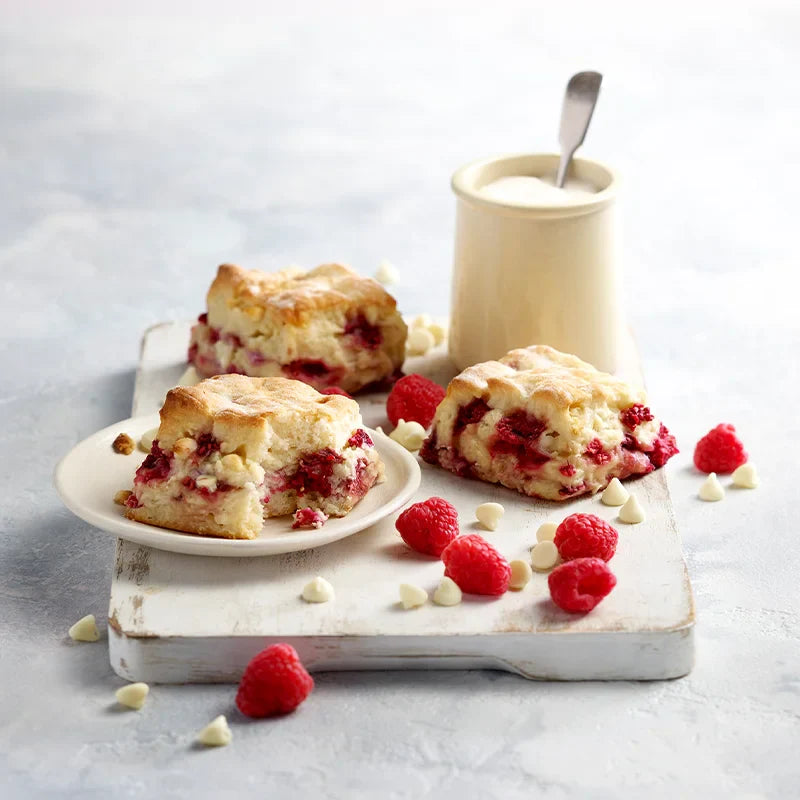 Berry & White Chocolate Scone