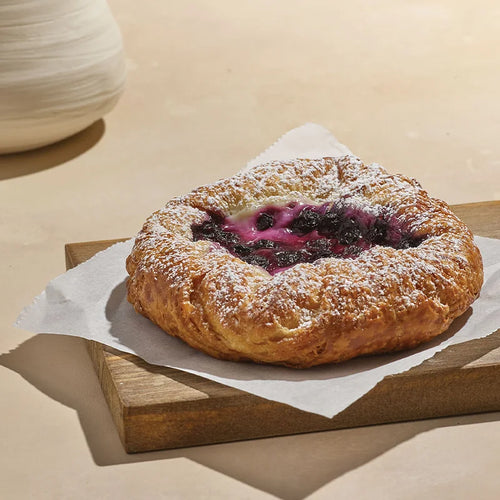 Wild Blueberry & Custard Danish
