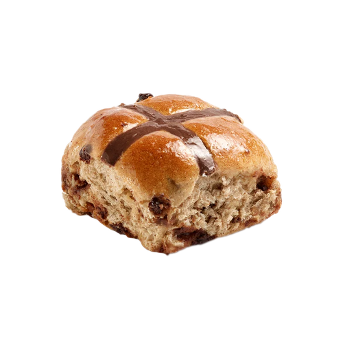 Triple Chocolate Hot Cross Bun